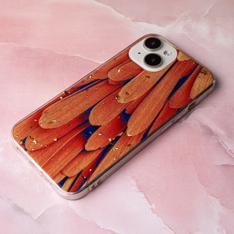 Nakładka Gold Glam do Samsung Galaxy S23 FE orange Nakładka Gold Glam do Samsung Galaxy S23 FE orange