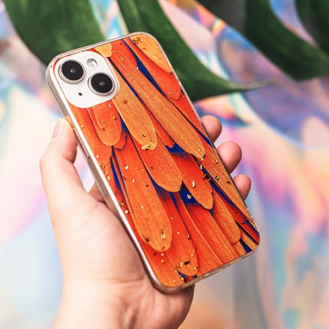 Nakładka Gold Glam do Samsung Galaxy S23 FE orange Nakładka Gold Glam do Samsung Galaxy S23 FE orange