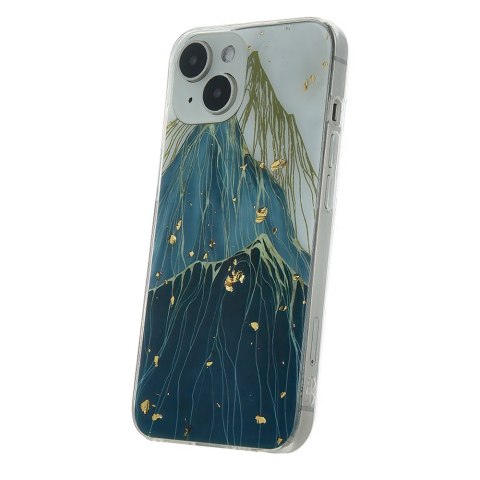 Nakładka Gold Glam do Samsung Galaxy S24 Plus mountain Nakładka Gold Glam do Samsung Galaxy S24 Plus mountain