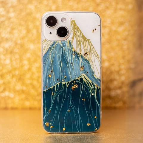 Nakładka Gold Glam do Samsung Galaxy S24 Plus mountain Nakładka Gold Glam do Samsung Galaxy S24 Plus mountain
