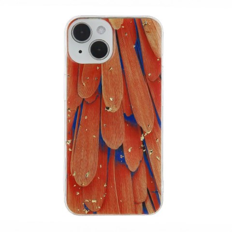 Nakładka Gold Glam do Samsung Galaxy S24 orange Nakładka Gold Glam do Samsung Galaxy S24 orange