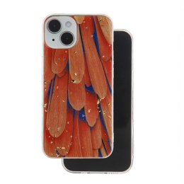 Nakładka Gold Glam do Xiaomi Redmi 13C 4G / 13C 5G / Poco C65 orange