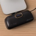 Forever mini power bank MTB-100 22.5W 5000 mAh USB C czarny