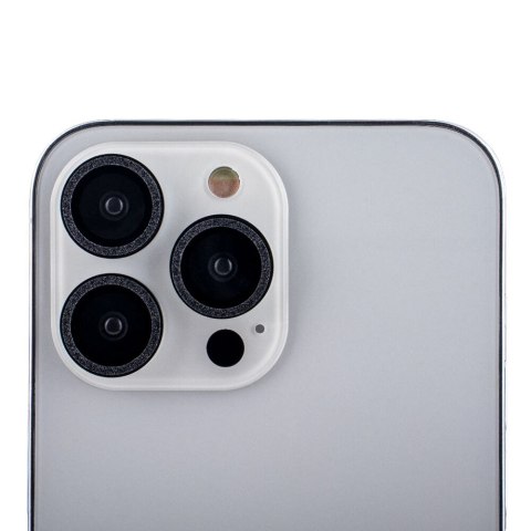 Zestaw szkieł na aparat do iPhone 11 Pro black glitter (2 sztuki) Zestaw szkieł na aparat do iPhone 11 Pro black glitter (2 sztuki)
