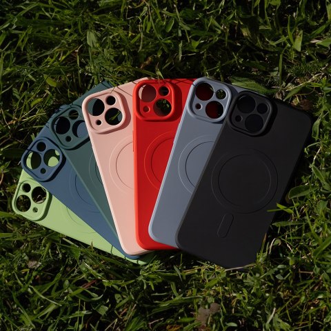 Nakładka Simple Color Mag do iPhone 11 różowa Nakładka Simple Color Mag do iPhone 11 różowa
