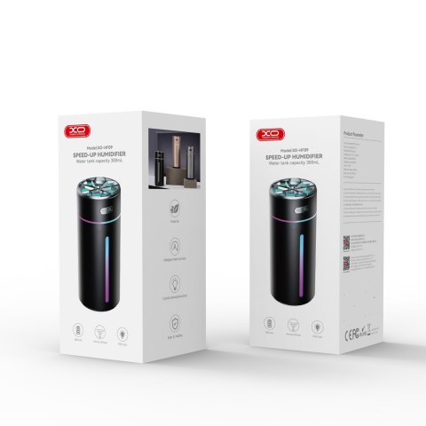 XO nawilżacz powietrza HF09 podświetlany bezprzewodowy 300 ml szary XO nawilżacz powietrza HF09 podświetlany bezprzewodowy 300 ml szary