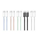 Devia kabel Smart EC325 PD USB-C - USB-C 1,0 m 60W 3A niebieski