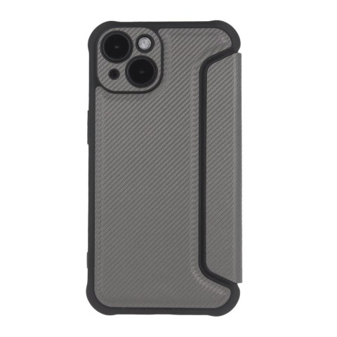 Etui Smart Carbon do Samsung Galaxy S22 srebrne Etui Smart Carbon do Samsung Galaxy S22 srebrne