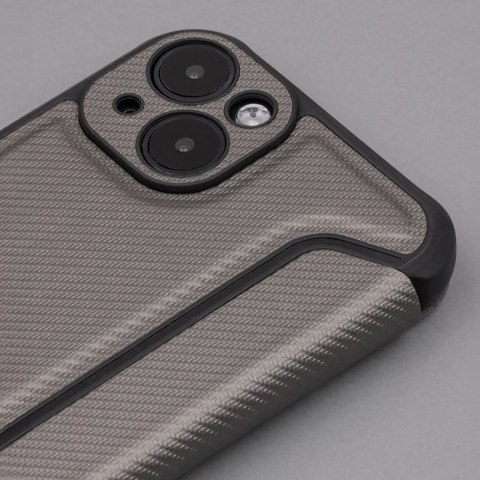 Etui Smart Carbon do Samsung Galaxy S22 srebrne Etui Smart Carbon do Samsung Galaxy S22 srebrne
