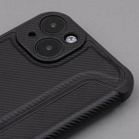 Etui Smart Carbon do iPhone 15 Pro 6,1" czarne Etui Smart Carbon do iPhone 15 Pro 6,1" czarne
