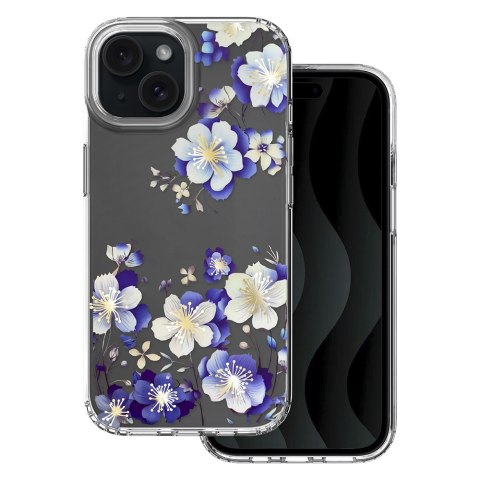 Nakładka IMD print do iPhone 15 6,1" floral Nakładka IMD print do iPhone 15 6,1" floral