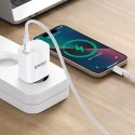 BWOO ładowarka sieciowa PD CDA159 USB-C + kabel USB-C - USB-C 20W biała BWOO ładowarka sieciowa PD CDA159 USB-C + kabel USB-C - USB-C 20W biała