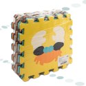 Mata edukacyjna piankowa puzzle zwierzątka kolorowa 85 x 85 cm 9 elementów kolorowa folia Mata edukacyjna piankowa puzzle zwierzątka kolorowa 85 x 85 cm 9 elementów kolorowa folia