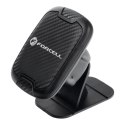 Uchwyt na telefon do samochodu magnetyczny Forcell F-Grip Carbon H-CT322 do deski czarny