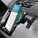 Uchwyt na telefon do samochodu magnetyczny Forcell F-Grip Carbon H-CT322 do deski czarny