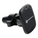 Uchwyt na telefon do samochodu magnetyczny Forcell F-Grip Carbon H-CT325 do kratki czarny Uchwyt na telefon do samochodu magnetyczny Forcell F-Grip Carbon H-CT325 do kratki czarny