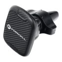 Uchwyt na telefon do samochodu magnetyczny Forcell F-Grip Carbon H-CT325 do kratki czarny Uchwyt na telefon do samochodu magnetyczny Forcell F-Grip Carbon H-CT325 do kratki czarny
