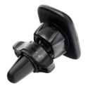 Uchwyt na telefon do samochodu magnetyczny Forcell F-Grip Carbon H-CT325 do kratki czarny Uchwyt na telefon do samochodu magnetyczny Forcell F-Grip Carbon H-CT325 do kratki czarny