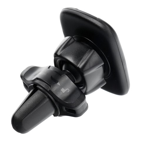 Uchwyt na telefon do samochodu magnetyczny Forcell F-Grip Carbon H-CT325 do kratki czarny Uchwyt na telefon do samochodu magnetyczny Forcell F-Grip Carbon H-CT325 do kratki czarny