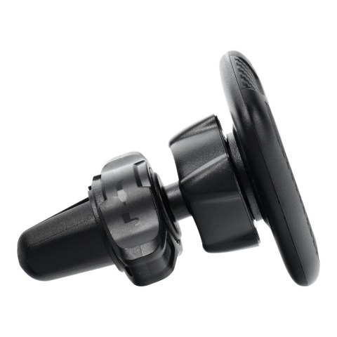 Uchwyt na telefon do samochodu magnetyczny Forcell F-Grip Carbon H-CT325 do kratki czarny Uchwyt na telefon do samochodu magnetyczny Forcell F-Grip Carbon H-CT325 do kratki czarny