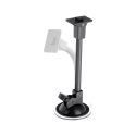 Uchwyt na telefon do samochodu uniwersalny Forcell F-Grip Oval 17 cm do szyby / deski / kratki czarny