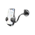 Uchwyt na telefon do samochodu uniwersalny Forcell F-Grip Oval 27 cm do szyby / deski / kratki czarny