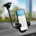 Uchwyt na telefon do samochodu uniwersalny Forcell F-Grip Oval 27 cm do szyby / deski / kratki czarny