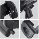 Uchwyt na telefon do samochodu uniwersalny Forcell F-Grip Regular 17 cm do szyby / deski / kratki czarny