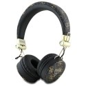 GUESS słuchawki bezprzewodowe bluetooth nagłowne ENC GUBH70E4PTMK (PU 4G Triangle Round Shape) czarne