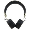 GUESS słuchawki bezprzewodowe bluetooth nagłowne ENC GUBH70E4PTMK (PU 4G Triangle Round Shape) czarne