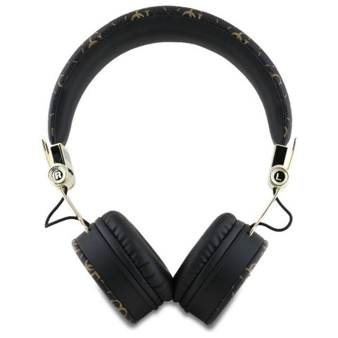GUESS słuchawki bezprzewodowe bluetooth nagłowne ENC GUBH70E4PTMK (PU 4G Triangle Round Shape) czarne GUESS słuchawki bezprzewodowe bluetooth nagłowne ENC GUBH70E4PTMK (PU 4G Triangle Round Shape) czarne