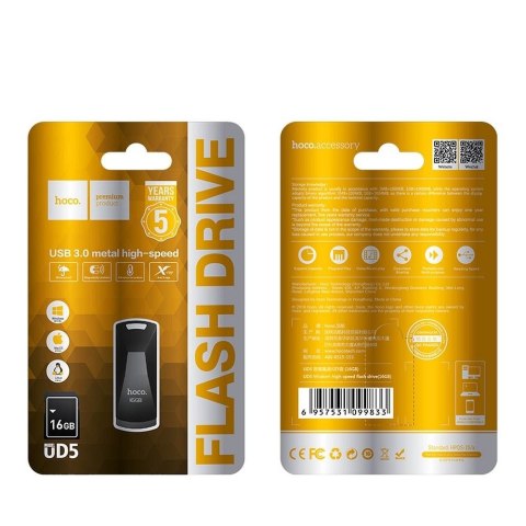 HOCO pendrive UD5 16GB USB3.0 HOCO pendrive UD5 16GB USB3.0