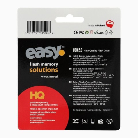 IMRO pendrive EASY (ECO) 64GB USB2.0 IMRO pendrive EASY (ECO) 64GB USB2.0