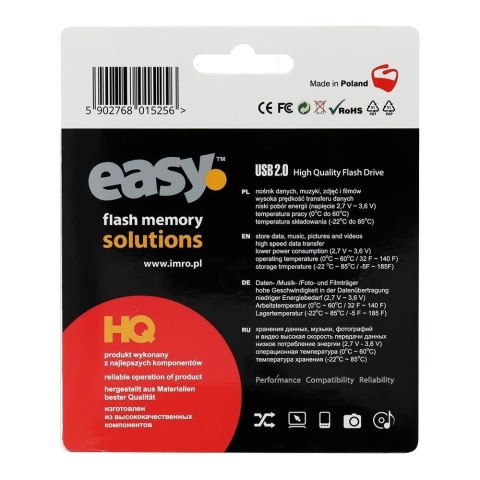 IMRO pendrive EASY (ECO) 8GB USB2.0 IMRO pendrive EASY (ECO) 8GB USB2.0