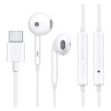 OPPO oryginalne słuchawki przewodowe Typ C z mikrofonem MH147 białe bulk OPPO oryginalne słuchawki przewodowe Typ C z mikrofonem MH147 białe bulk