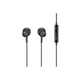 SAMSUNG oryginalne słuchawki przewodowe Jack 3,5 mm z mikrofonem EO-IA500BBEGWW czarne blister
