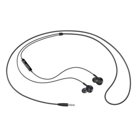 SAMSUNG oryginalne słuchawki przewodowe Jack 3,5 mm z mikrofonem EO-IA500BBEGWW czarne blister SAMSUNG oryginalne słuchawki przewodowe Jack 3,5 mm z mikrofonem EO-IA500BBEGWW czarne blister