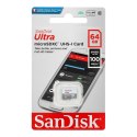 SANDISK karta pamięci ULTRA micro SDXC 64GB 100MB/s class 10 SANDISK karta pamięci ULTRA micro SDXC 64GB 100MB/s class 10