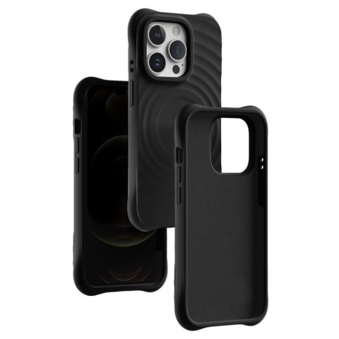 Nakładka Circle Mag do iPhone 12 / 12 Pro 6,1" czarna Nakładka Circle Mag do iPhone 12 / 12 Pro 6,1" czarna