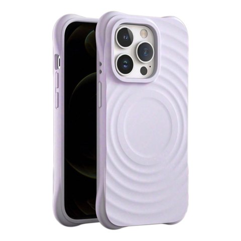 Nakładka Circle Mag do iPhone 12 / 12 Pro 6,1" jasnofioletowa Nakładka Circle Mag do iPhone 12 / 12 Pro 6,1" jasnofioletowa