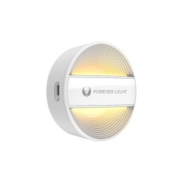 Lampka nocna okrągła LED PURE FLC-20 ALMA PIR biała 500mAh Forever Light