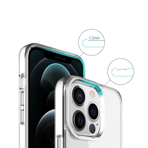 Nakładka Hybrid Crystal do iPhone 7 / 8 / SE 2020 / SE 2022 transparentna big hole Nakładka Hybrid Crystal do iPhone 7 / 8 / SE 2020 / SE 2022 transparentna big hole