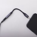 Forever adapter audio AJL-01 jack 3,5 mm - Lightning czarny Forever adapter audio AJL-01 jack 3,5 mm - Lightning czarny