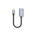 Maxlife adapter MXHC-01 HDMI - USB-C 4K 60HZ czarny Maxlife adapter MXHC-01 HDMI - USB-C 4K 60HZ czarny