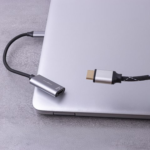 Maxlife adapter MXHC-01 HDMI - USB-C 4K 60HZ czarny Maxlife adapter MXHC-01 HDMI - USB-C 4K 60HZ czarny