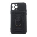Nakładka Defender Slide do iPhone 16 Pro 6,3" czarna Nakładka Defender Slide do iPhone 16 Pro 6,3" czarna