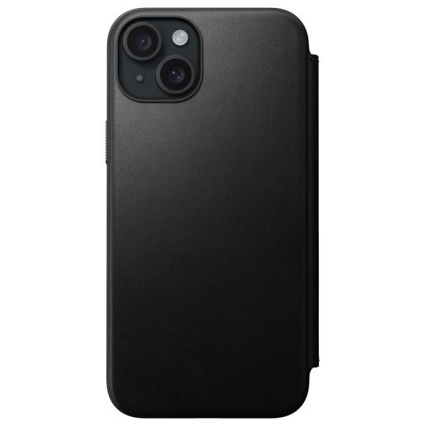 Nomad Modern Leather Folio etui do iPhone 15 Plus 6,7" czarne Nomad Modern Leather Folio etui do iPhone 15 Plus 6,7" czarne