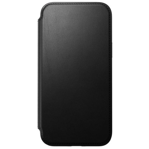 Nomad Modern Leather Folio etui do iPhone 15 Plus 6,7" czarne Nomad Modern Leather Folio etui do iPhone 15 Plus 6,7" czarne