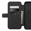 Nomad Modern Leather Folio etui do iPhone 15 Plus 6,7" czarne