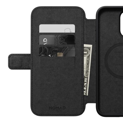 Nomad Modern Leather Folio etui do iPhone 15 Pro Max 6,7" jasnobrązowe Nomad Modern Leather Folio etui do iPhone 15 Pro Max 6,7" jasnobrązowe